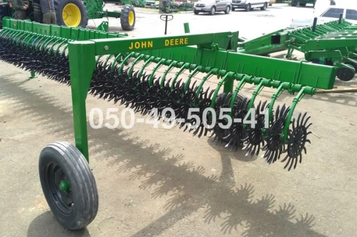 Американская Ротационная борона мотыга John Deere Джон Дир 6 метров под МТЗ 80/82- фото № 1