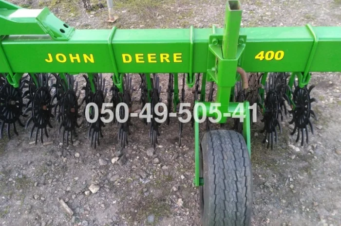 Борона мотыга ротационная John Deere 400 Джон Дир (6, 9, 12 м.) купить в Украине- фото № 1