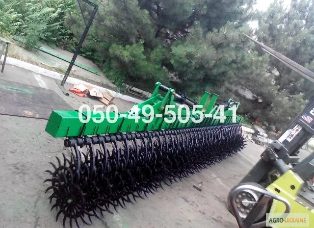 Американська ротаційна пружинна зубова борона Джон Дір John Deere 6 метрова- фото № 7