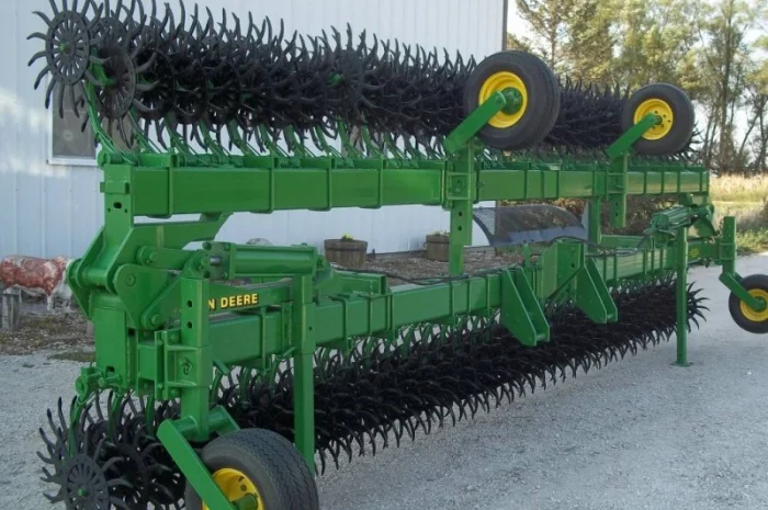 12 метровая ротационная борона мотыга мотика John Deere из США- фото № 1