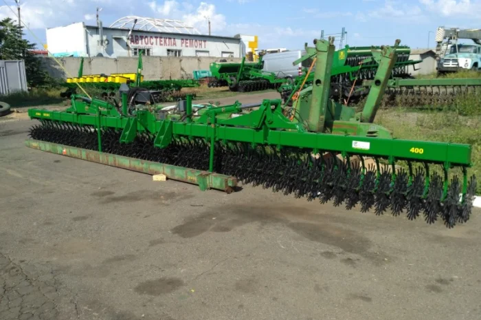 Складная 9 метровая борона ротационная John Deere под МТЗ 892- фото № 3