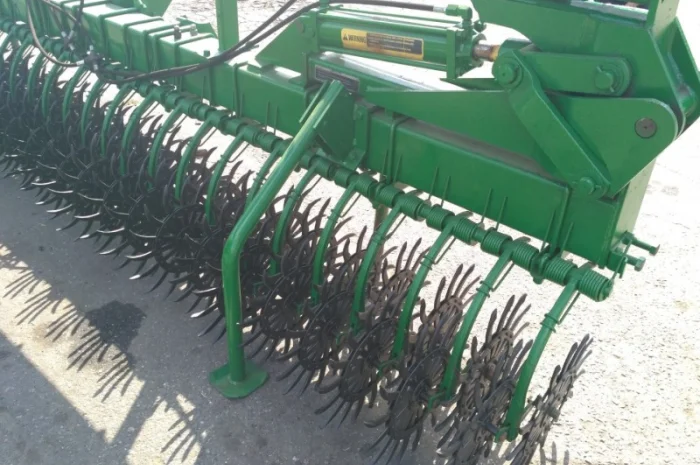 Складная 9 метровая борона ротационная John Deere под МТЗ 892- фото № 5