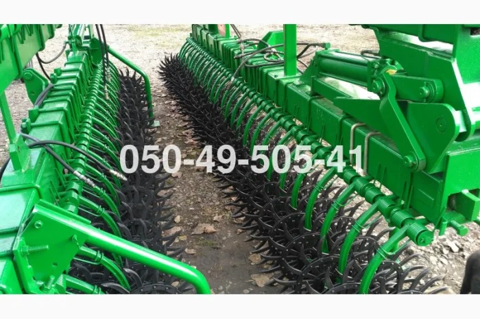 Борона мотика мотига ротаційна JOHN DEERE 400 9 метрові (оригінал)- фото № 4