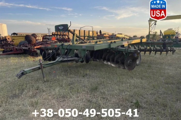 Американская Тяжелая Борона WISHEK STEEL 714 б/у диск- фото № 5