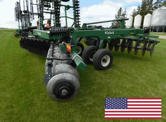 2012 р. Дискова борона Wishek 862 5 метрів б/у- фото № 3