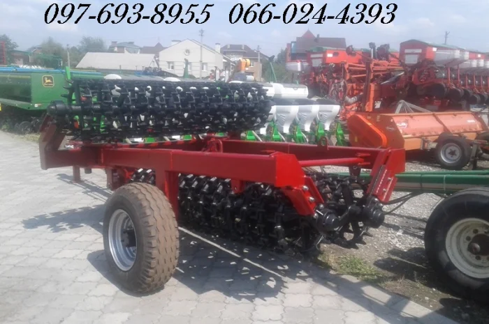 Каток кольчато-шпоровый ККШ-6Г гидрофицированный- фото № 2