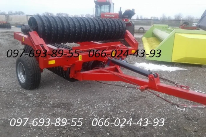Каток зубчато-кольчатый КЗК-6-01 почвообрабатывающий- фото № 2