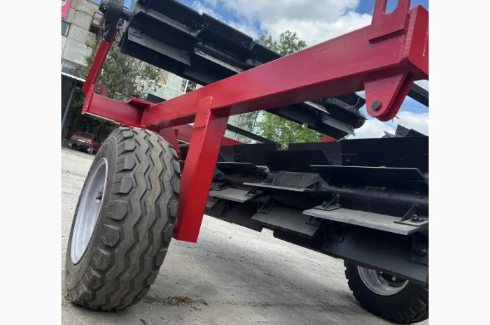 Коток-подрібнювач водоналивний КЗК-6 шахматний порядок (червоний), 6 м- фото № 1