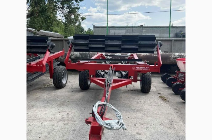 Коток-подрібнювач водоналивний КЗК-6 шахматний порядок (червоний), 6 м- фото № 4