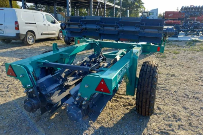 Каток рублячий причіпний КР-6 шахматний, демпферний захист- фото № 4