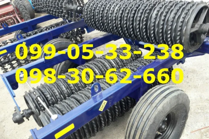 Каток зубчато-кольчатый КЗК-6-01, Цена договорная предназначенный для уплотнения поверхн- фото № 1