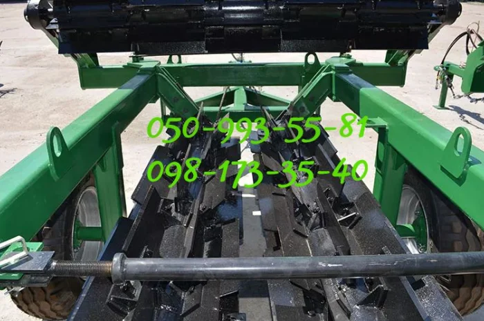 Водоналивний подрібнювач шахово-рублячий, причіпний (6 метрів)- фото № 1