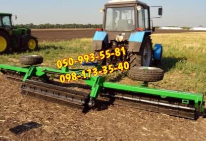 Гідрофікований шахово-ріжучий каток-подрібнювач КИР-6- фото № 1