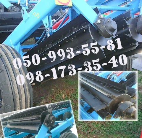 Мульчирующий каток КЗК-6-04 рубящий каток гидрофицированый (с прямыми ножами под углом)- фото № 1