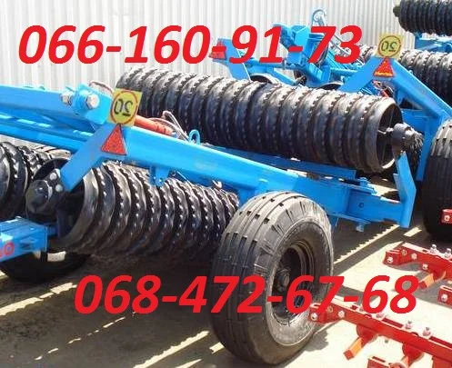 Каток КЗК-6 Эффективный инструмент почвообработки- фото № 1