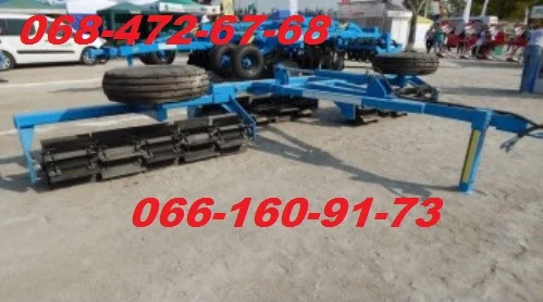 Рубящий Каток растительных остатков КЗК- 6- 06 Шахматными ножами- фото № 1