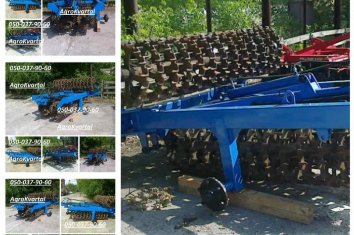 Каток кольчато-шпоровый ККШ-6 У Производительность, га/ч 7, 8 Скорость рабочая- фото № 1