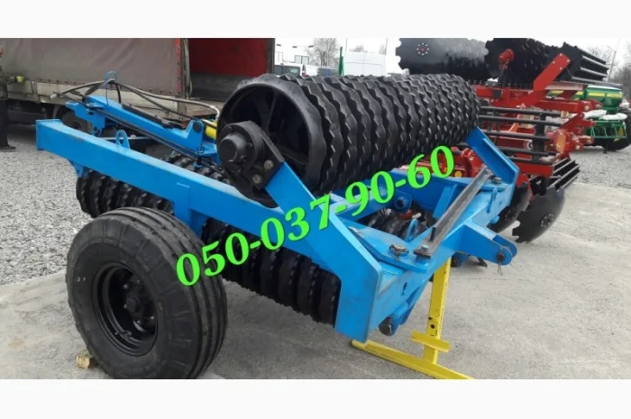 Каток Кзк-6-01 Умань новая поставка(диск зубчастый диаметр 470мм, материал чугун, в наличии- фото № 1