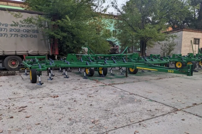 Культиватор JOHN DEERE 960 - 9м. паровой/предпосевной Джон Дир - В НАЛИЧИИ + КАТКИ- фото № 1
