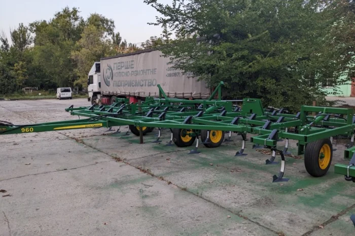 Культиватор JOHN DEERE 960 - 9м. паровой/предпосевной Джон Дир - В НАЛИЧИИ + КАТКИ- фото № 6