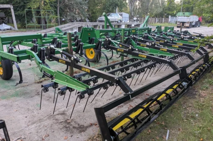 Культиватор JOHN DEERE 960 - 9м. паровой/предпосевной Джон Дир - В НАЛИЧИИ + КАТКИ- фото № 14