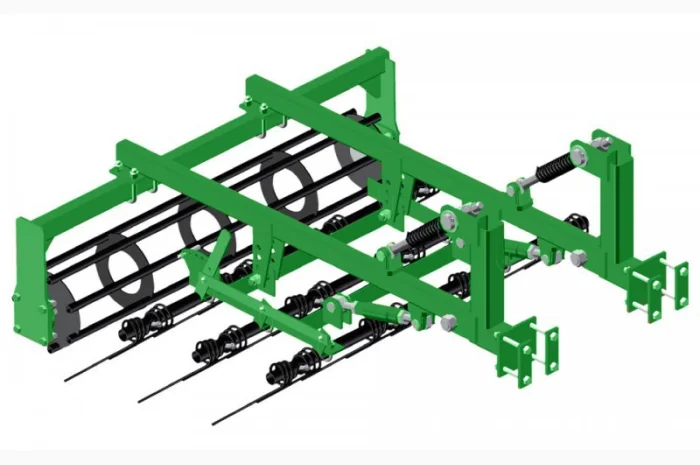Культиватор КПГ-8.2 пяти рядный с трех рядной пружинной бороной- фото № 3