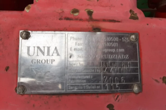 Тяжёлый предпосевной культиватор Unia Atlas 6.0- фото № 4