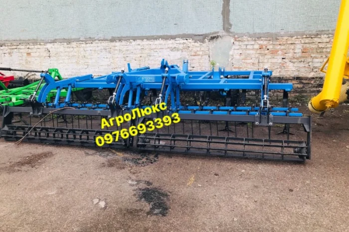 Культиватор КПС-4 (3-ряда)+пружина-2ряда+каток, усиленный- фото № 1