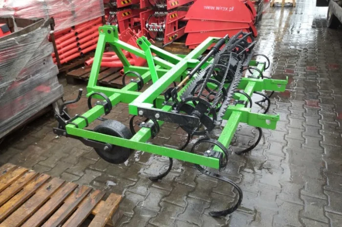 Культиватор сплошний пружинні лапи, стрілчасті, каток- фото № 2