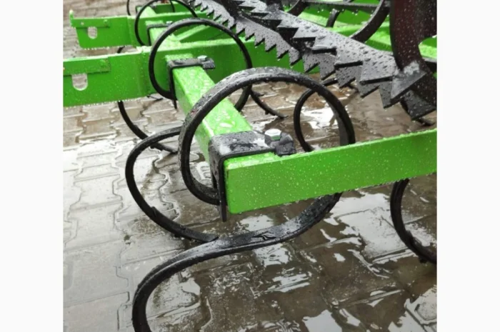 Культиватор сплошний пружинні лапи, стрілчасті, каток- фото № 3