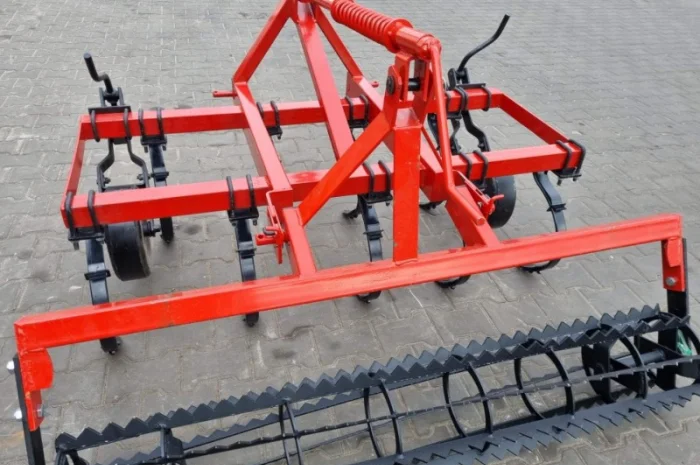 Культиватор сплошний пружинні лапи, стрілчасті, каток- фото № 4