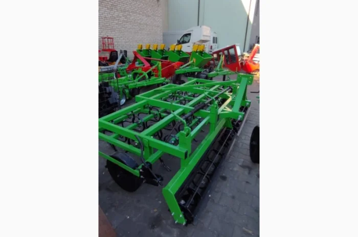 Культиватор сплошний пружинні лапи, стрілчасті, каток- фото № 5