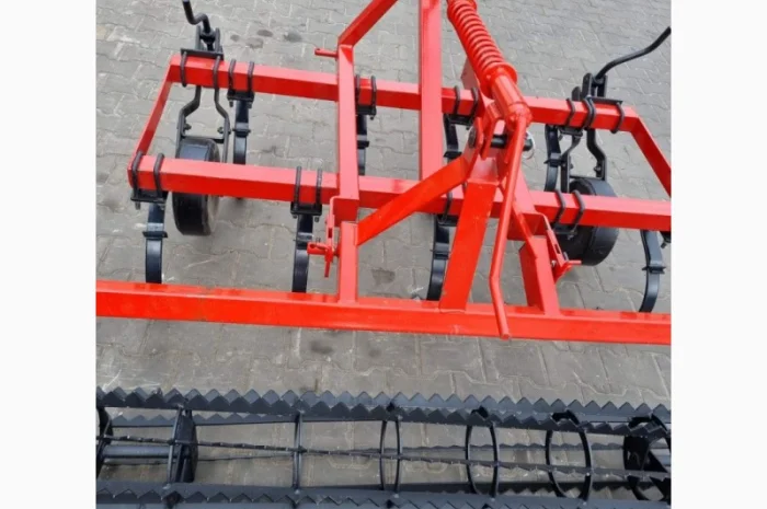 Культиватор сплошний пружинні лапи, стрілчасті, каток- фото № 9