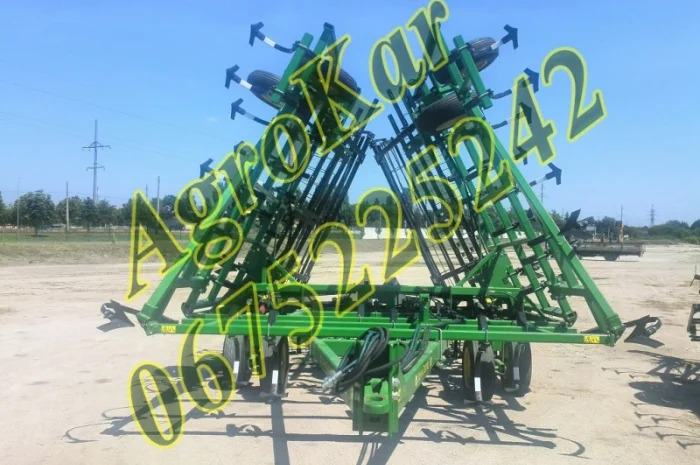 Продам культиватор John Deere 960 10 метров + винтовые катки- фото № 1