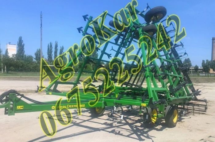 Продам культиватор John Deere 960 10 метров + винтовые катки- фото № 2