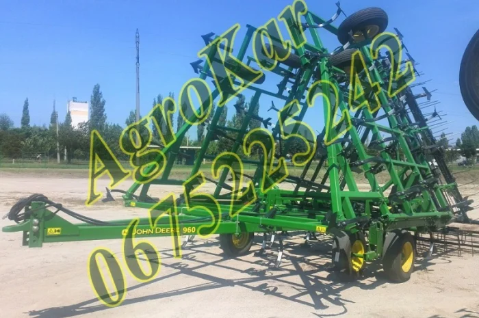 Продам культиватор John Deere 960 10 метров + винтовые катки- фото № 4