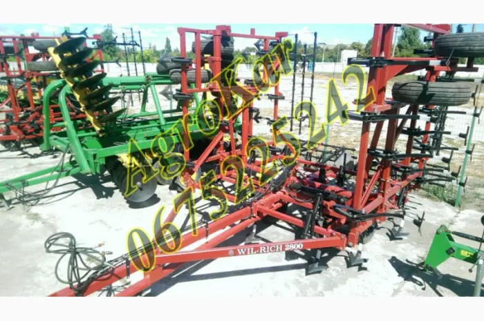 Продам Культиватор Wil-Rich 2800 8-11 метров ширина захвата- фото № 5