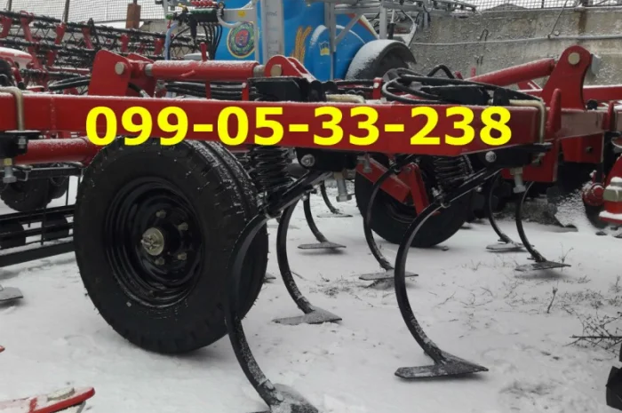Культиватор КПС-4) с пружинами и катком универсальный четырехрядный- фото № 2