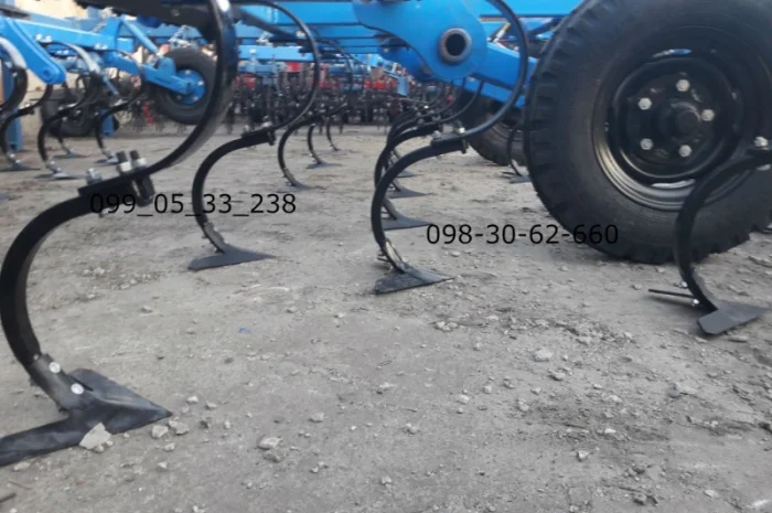 Прицепной предпосевной культиватор КППО-4 с катком и пружиной За один проход культиватора- фото № 2