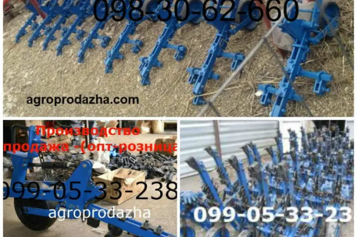 КРН-4, 2 / крнв-5, 6 культиватор И секция на подшипниках- фото № 1