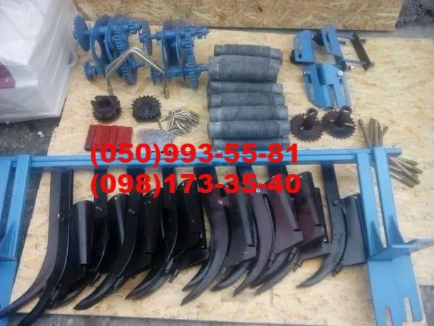 Туковая система внесения (подкормка) на культиватор КРН, банки на удобрения КРН- фото № 1