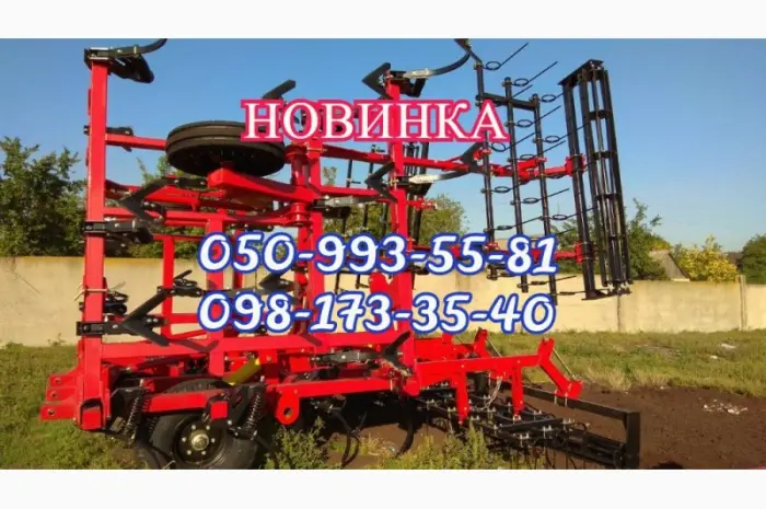 ПРОДАМ Сплошной культиватор КПС-8 5-ти рядный с катком и пружинными боронами- фото № 1