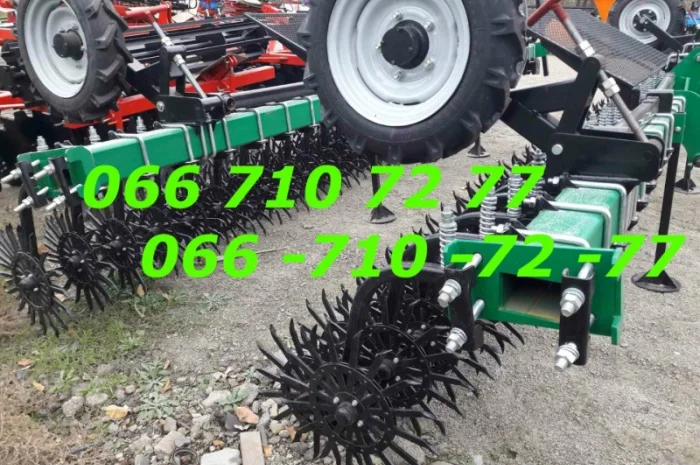 Борона культиватор МОТЫГА 6-метровая с транспортным устройством и защитой на фото- фото № 4