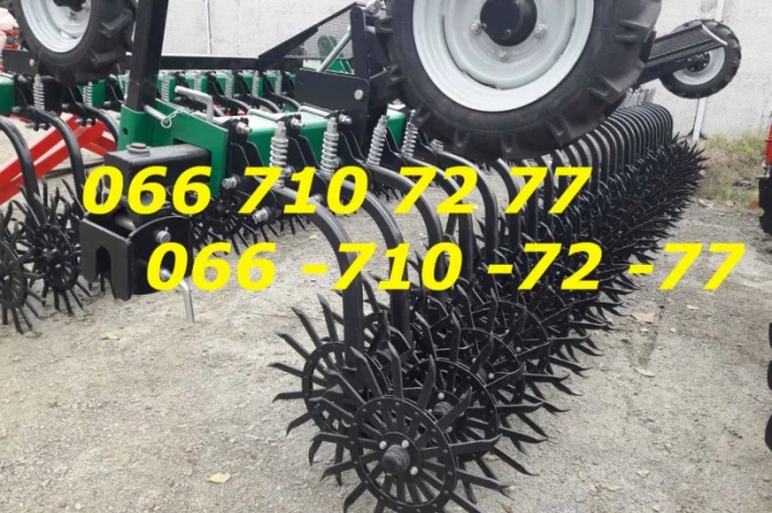 Борона культиватор МОТЫГА 6-метровая с транспортным устройством и защитой на фото- фото № 5