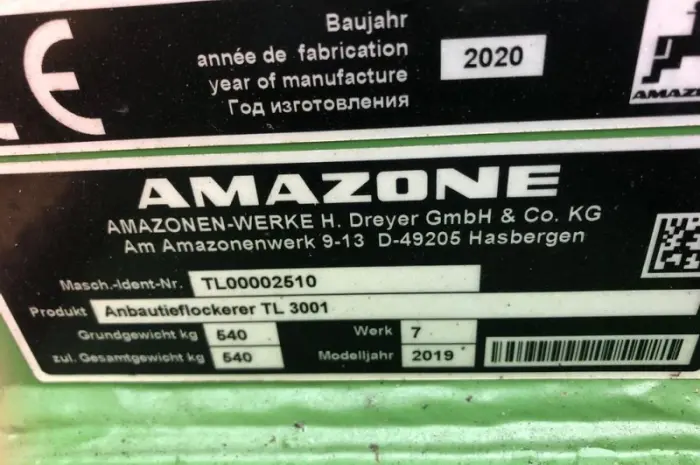 Культиватор Amazone TL 3001 3м- фото № 4