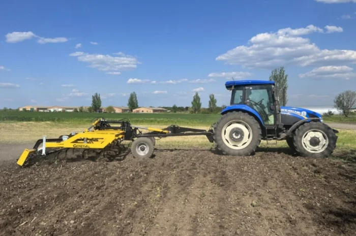 Культиватор суцільний причіпний 3-х рядний General КПРС 6.0 Двовиткова стійка- фото № 1