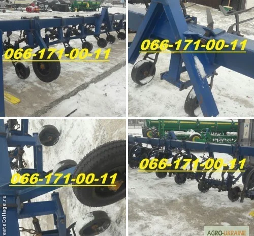 Культиватор КРН-5.6 ( подшипники) полнокомплектный междурядный крн-4, 2+транспортное- фото № 1
