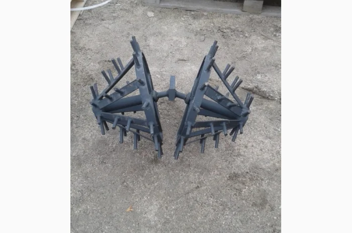 Еж ротационный для междурядной прополки картофеля / комплект 3 шт- фото № 1