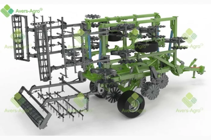 Verti-till турбокультиватор green wave 5, 2- фото № 4