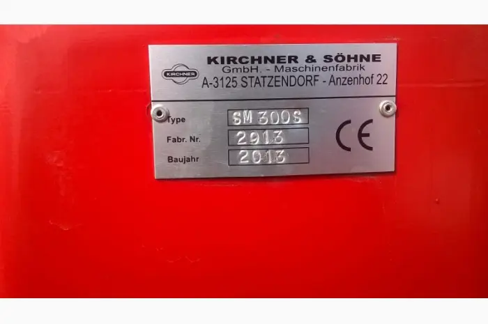 Мульчирователь KIRCHNER SM 300- фото № 3